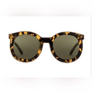 Karen Walker Brown and Black Sunglasses